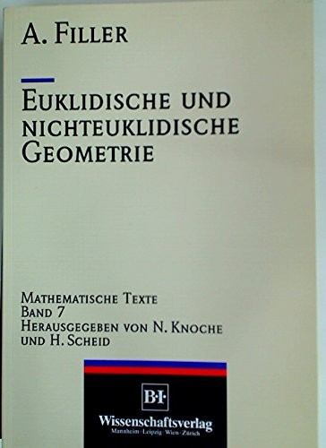 Cover for Euklidische Und Nichteuklidische Geometrie