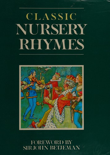Cover for CLASSIC NURSERY RHYMES.