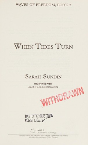 Cover for When Tides Turn