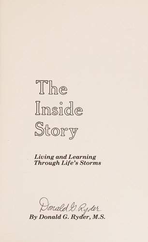 Cover for The inside story