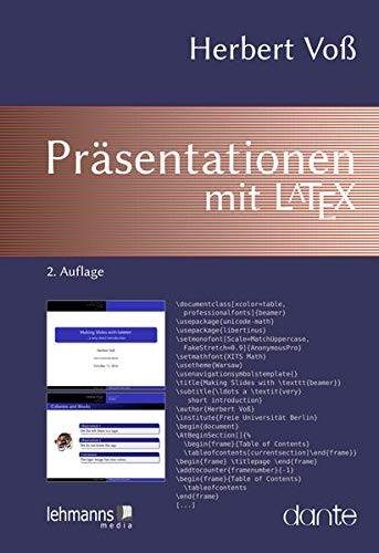 Cover for Präsentationen mit LaTeX