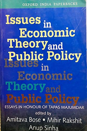Cover for Issues in Economic Theory and Public Policy (Oxford India Paperbacks)