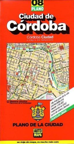 Cover for Cordoba City Map "Ciudad Cordoba, Argentina"