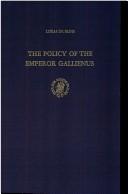 Cover for The policy of the emperor Gallienus