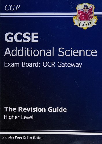 Cover for GCSE Additional Science Exam Board: OCR Gateway