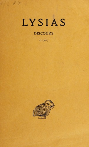 Cover for Discours