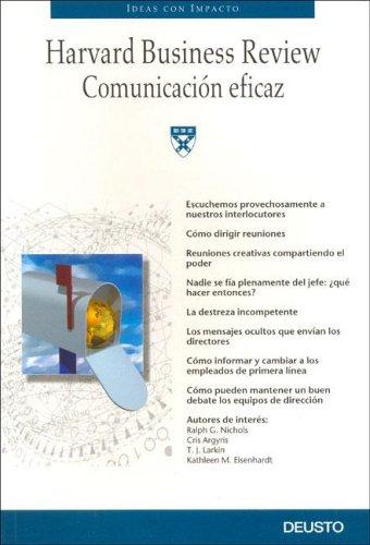 Cover for Comunicacion Eficaz/ Effective Communication (Ideas Con Impacto)