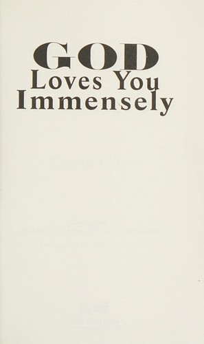 Cover for God loves you immensely