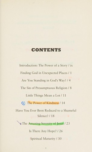 Cover for The power of a story