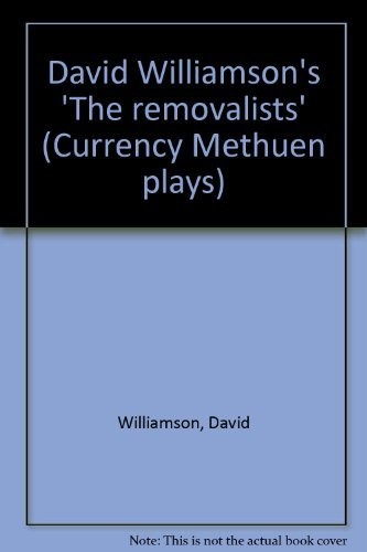 Cover for David Williamson's 'The removalists'
