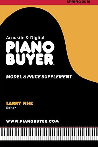 Cover for Piano Buyer Model & Price Supplement / Spring 2019