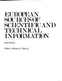 Cover for European sources of scientific and technical information