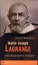 Cover for Marie-Joseph Lagrange