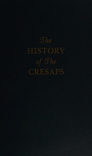 Cover for The history of the Cresaps