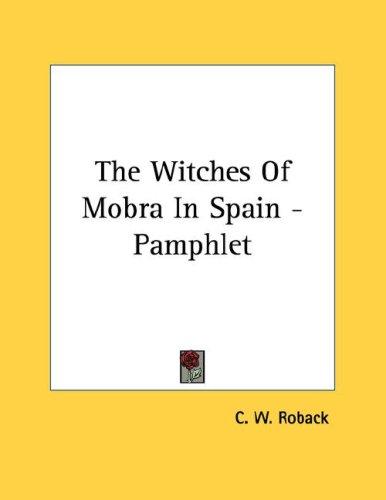 Cover for The Witches Of Mobra In Spain - Pamphlet