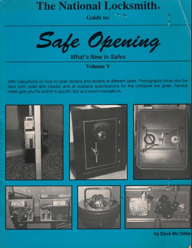 Cover for Guide to Safe Opening, Volume V
