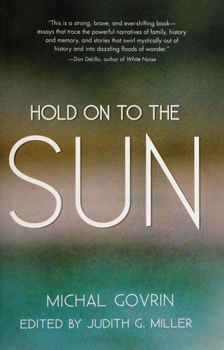 Cover for Hold onto the sun