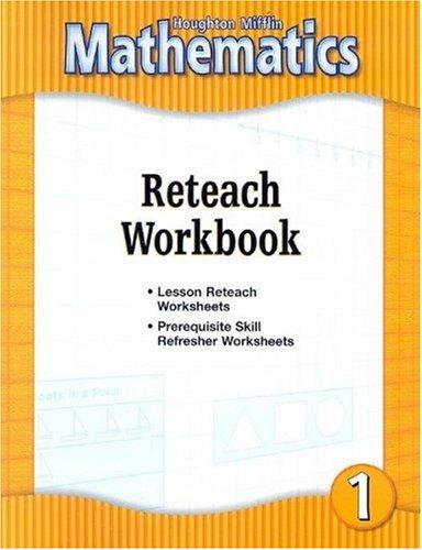 Cover for Houghton Mifflin Mathematics