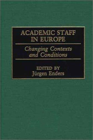 Cover for Academic Staff in Europe
