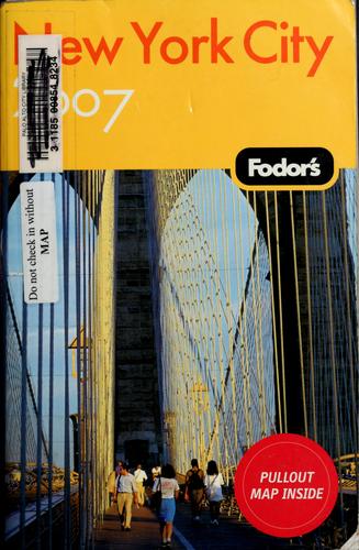 Cover for Fodor's 07 New York City