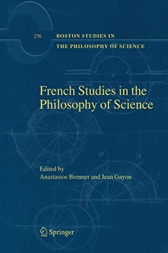 Cover for French Studies in the Philosophy of Science
