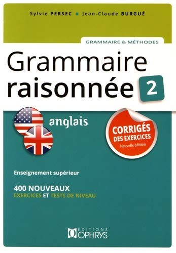 Cover for Grammaire Raisonnee 2 Anglais - Corriges