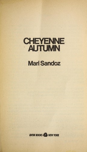Cover for Cheyenne autumn