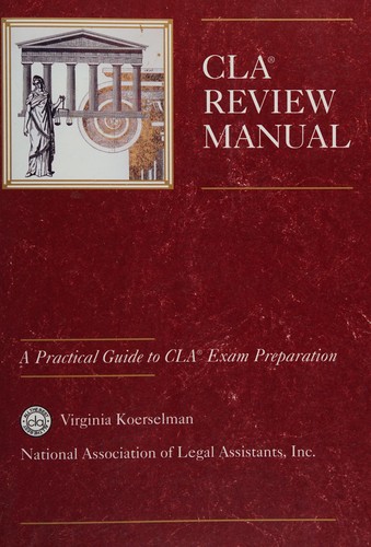 Cover for CLA review manual