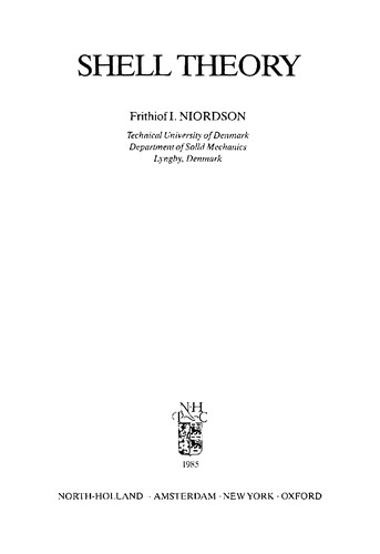 Cover for Shell theory