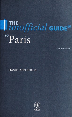 Cover for The unofficial guide to Paris