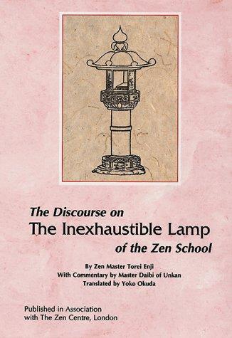 Cover for The discourse on the Inexhaustible lamp of the Zen school