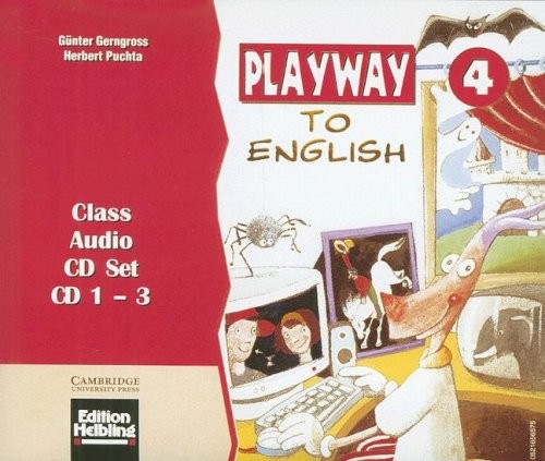 Cover for Playway to English 4 Class Audio CD set (3 CDs) (Playway to English)