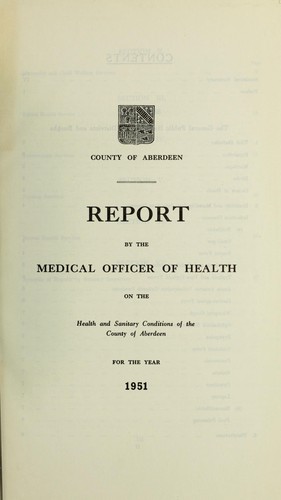 Cover for [Report 1951]