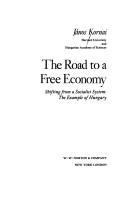Cover for The road to a free economy