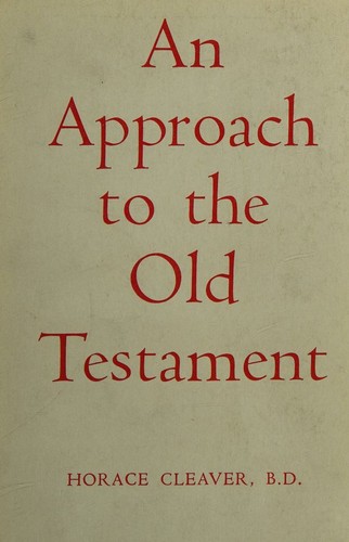 Cover for An approach to the Old Testament