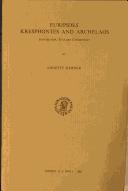 Cover for Euripides' Kresphontes and Archelaos