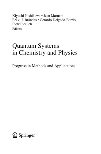 Cover for Quantum Systems in Chemistry and Physics