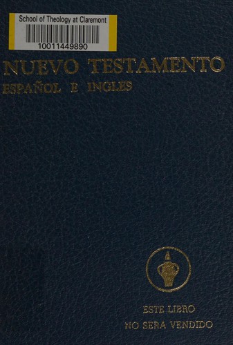 Cover for The New Testament of our Lord and Saviour Jesus Christ