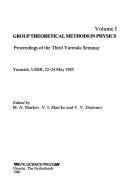 Cover for Group theoretical methods in physics