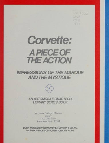 Cover for Corvette