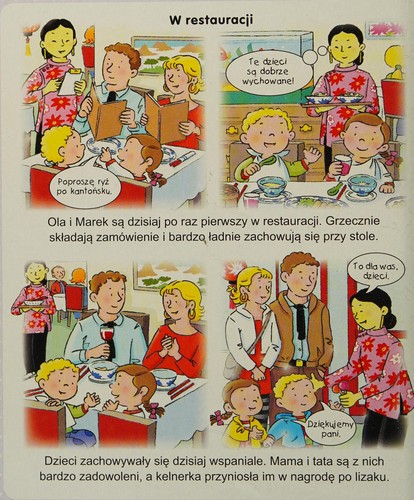 Cover for Obrazki dla maluchow Dobre wychowanie