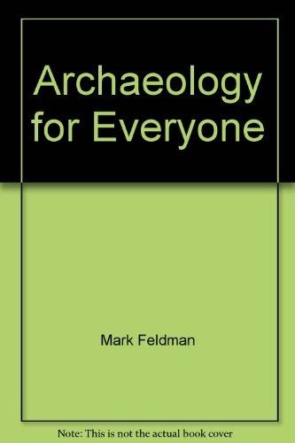 Cover for Archaeology for everyone