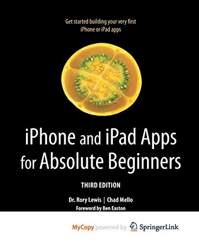 Cover for iPhone and iPad Apps for Absolute Beginners