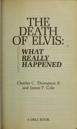 Cover for The Death of Elvis