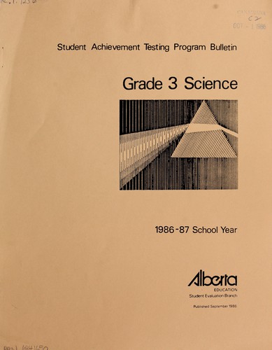 Cover for Student achievement testing program bulletin