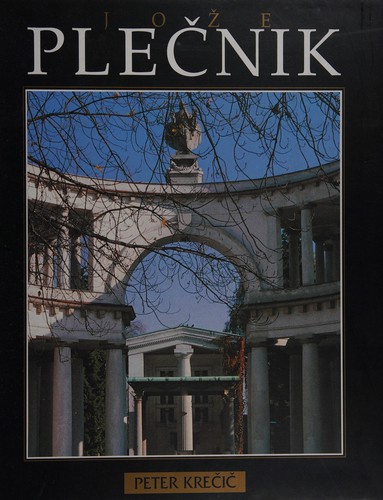 Cover for Jože Plečnik