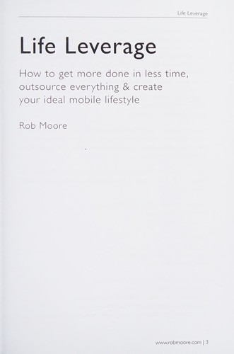 Cover for Life leverage