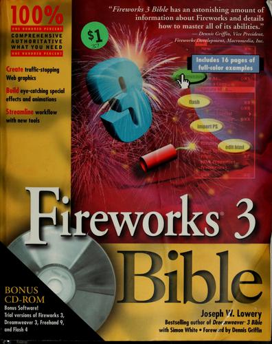 Cover for Fireworks 3 bible