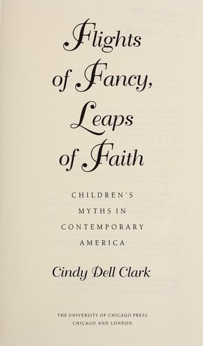 Cover for Flights of fancy, leaps of faith