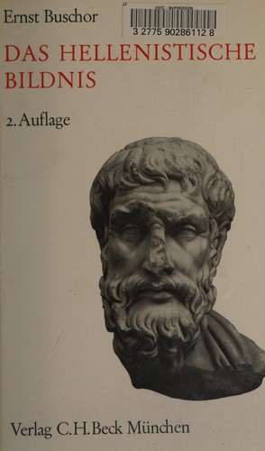 Cover for Das hellenistische Bildnis.